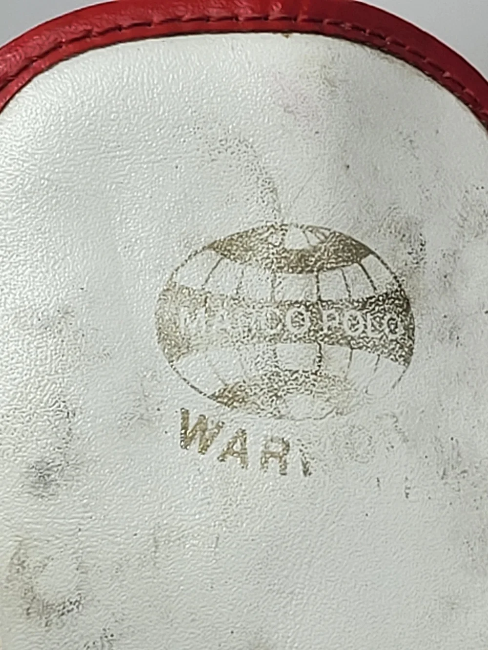 Marco Polo White and Red Retro Roller Skates